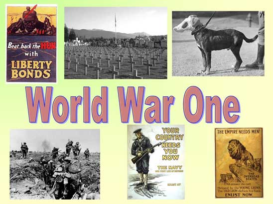 World History Presentations - World War I